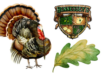 Thankdgiving Dinner at Hennessey's Tavern